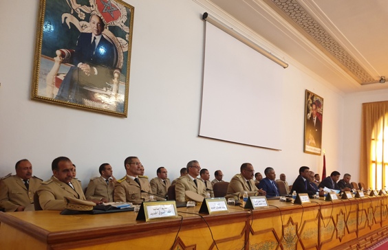 بلاغ حول تنصيب رجال السلطة الذين تم تعيينهم في إطار الحركة الانتقالية بإقليم تاونات
