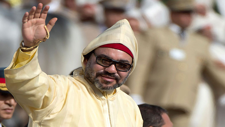 برقية تعزية ومواساة من جلالة الملك إلى خادم الحرمين الشريفين إثر وفاة الأميرة نورة بنت فيصل