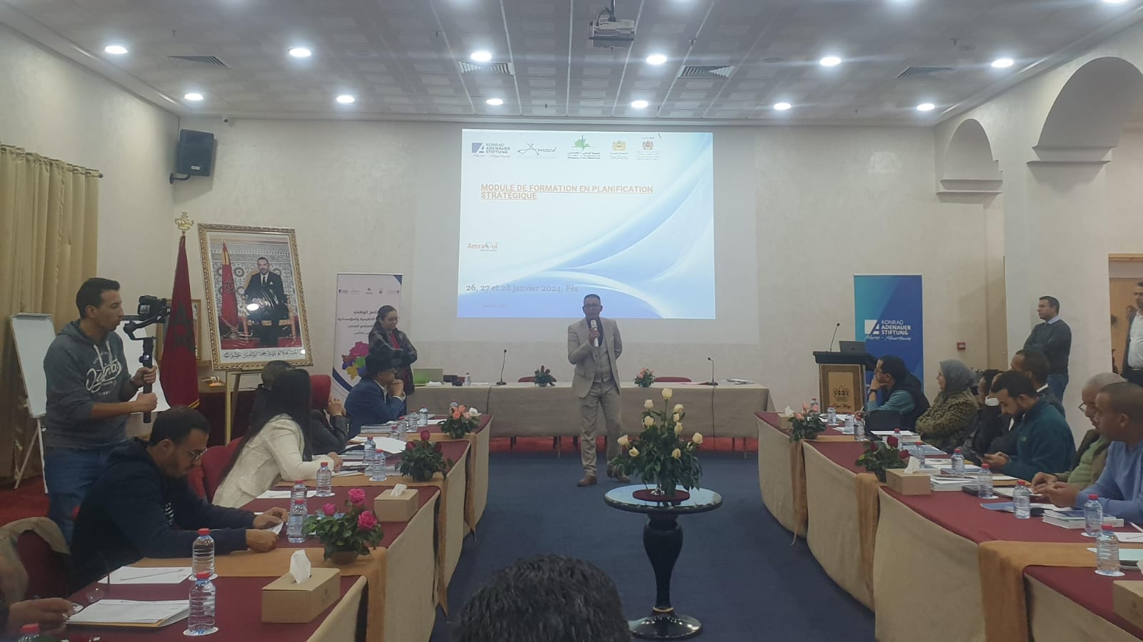 التخطيط الاستراتيجي يشكل موضوع الدورة الثالثة من البرنامج التكوييني الجهوي لدعم القدرات التنظيمية والمؤسساتية بجهة فاس مكناس بدعم من الوزارة المكلفة بالعلاقات مع البرلمان.