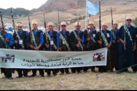 فرقة النور الفلكلورية لتبوريدة تخطف الأضواء في الدورة 18 لمهرجان حد كورت